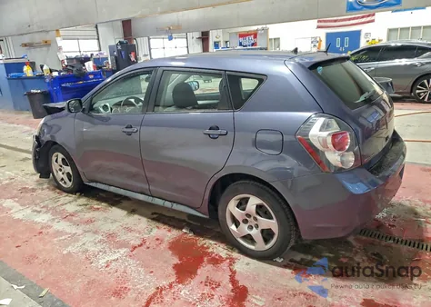 2009 Pontiac Vibe из США, поврежденный, VIN 5Y2SP67839Z477016